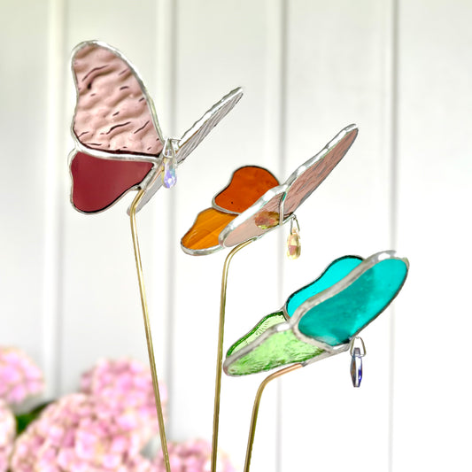Wholesale Butterfly Plant Stakes Pack of 3