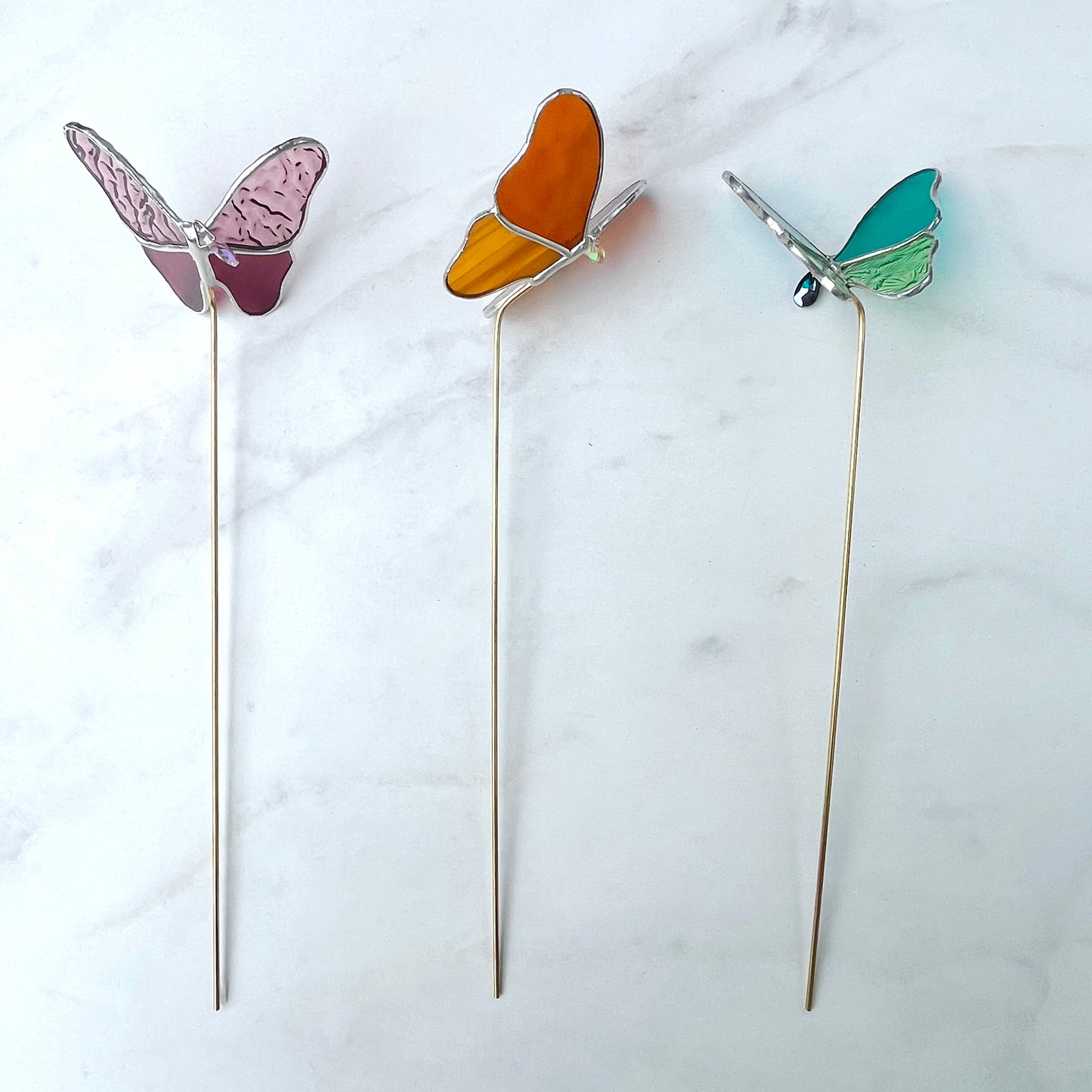 Wholesale Butterfly Plant Stakes Pack of 3