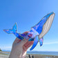 Vancouver Island Souvenir Stained Glass Suncatcher Humpback Whale - Custom