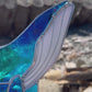 Vancouver Island Souvenir Stained Glass Suncatcher Humpback Whale - Custom