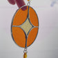 Wholesale Stained Glass Suncatcher Three Retro Circles Dangler Pack of 3 Mixed Colours
